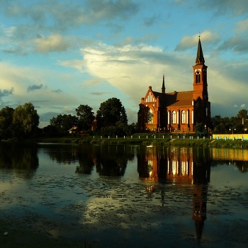 Поставы , вечер